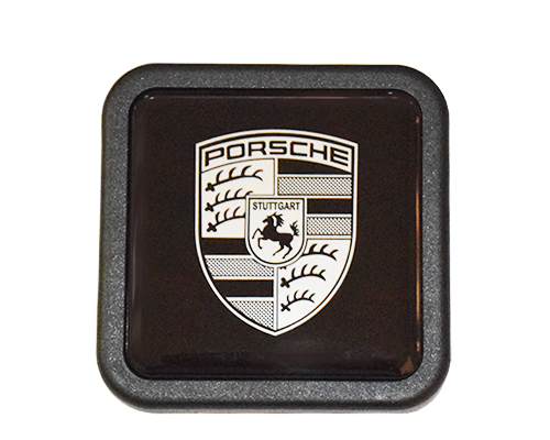 Porsche Tow Hitch Cover - Black PNA-705-003-02