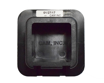 Porsche Tow Hitch Cover - Black PNA-705-003-02