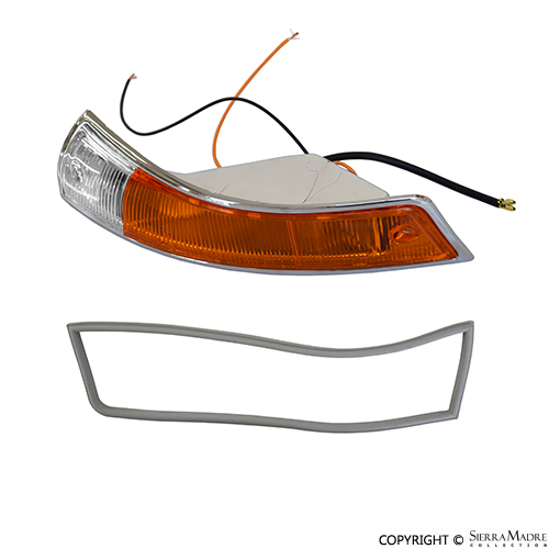 Porsche Turn Signal Assembly - Left - Euro 65-68 901-631-401-00