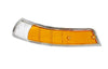 Porsche Turn Signal Lens - Left - Euro - Chrome Trim 69-73 911-631-921-03