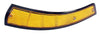 Porsche Turn Signal Lens - Left - US - Black Trim 69-73 911-631-947-00
