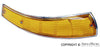 Porsche Turn Signal Lens, Right, US, Chrome Trim 69-73 901-631-904-04