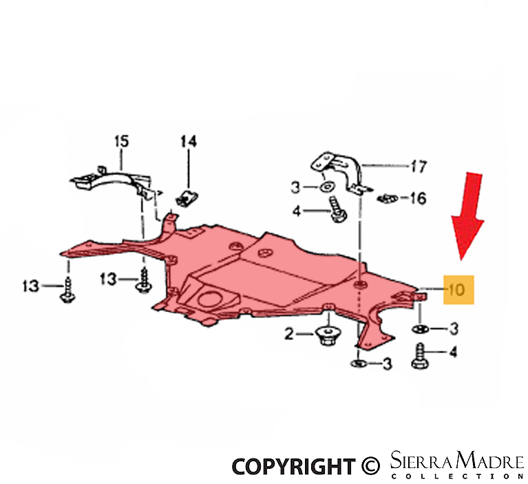 Porsche Undertray Cover - C2/C4 89-94