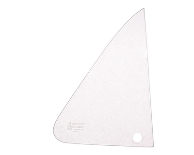 Porsche Vent Glass - Left - 356B/356C Coupe 644-542-105-01