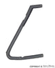 Porsche Vent Window Seal - Left - Cabriolet - 356A/356B/356C 644-542-931-26