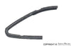 Porsche Vent Window Seal - Left - Coupe - 356B/356C 644-542-931-03