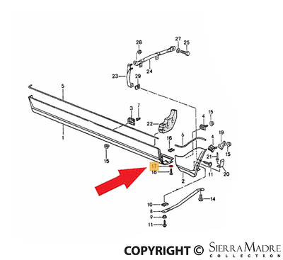Porsche Washer - 964 89-94