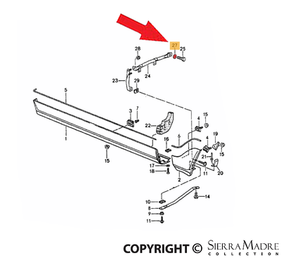 Porsche Washer - 964 89-94