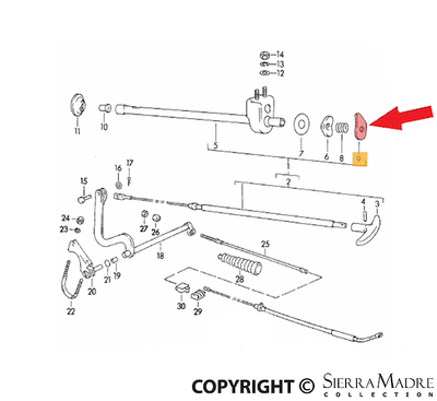 Porsche Washer - All 356 50-65 644-24-231
