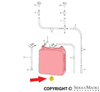 Porsche Washer Fluid Reservoir - 911/912 66-67 901-628-720-22