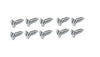 Porsche Weatherstrip Furry Screw Set - 356A/356B/356C 644-531-007-00
