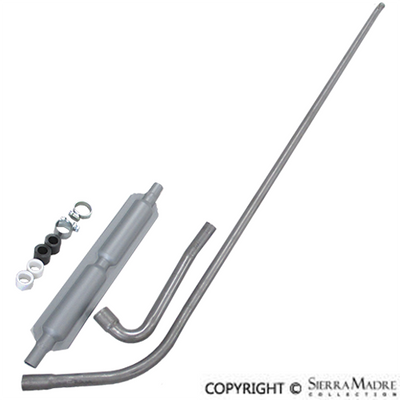 Porsche Webasto Heater Exhaust Pipe And Muffler Set - 911/912 65-73 901-572-061-30