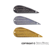 Porsche Wendler Badges for 550 Spyder Models 644-723-005-00