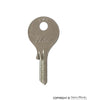 Porsche Wheel Lock Key Blank 65-89