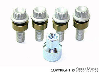 Porsche Wheel Lock Set - 45mm 97+ 997-361-057-02
