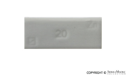 Porsche Wheel Weight - 20g H390020
