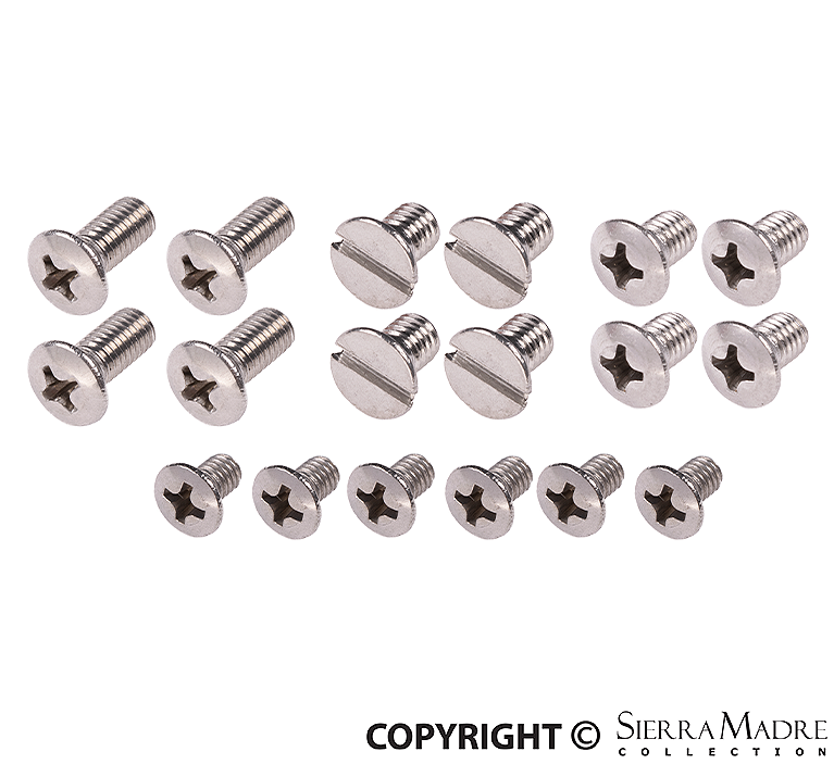 Porsche Window Frame Screw Set Roadster & Convertible D NLA-541-041-00