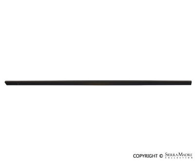 Porsche Windshield Aluminum Drain Trim - Left - Black - 928 78-95 928-559-105-07-70K