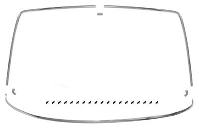 Porsche Windshield Molding Set - 914 70-76 SMC-914-KIT