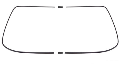 Porsche Windshield Trim Kit - Black - 911 Coupe/Targa 74-89 SMC-565-05-KIT