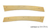 Porsche Wood Column Set - 356 Cabriolet 644-561-055-00