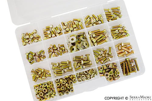 Porsche Yellow Zinc 6mm Metric Socket Head Bolt Set SMC-012-007-13