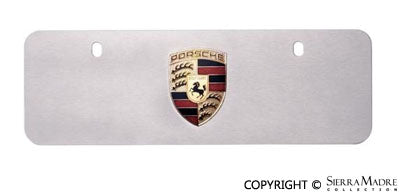 Porsche Parts Slimline License Plate