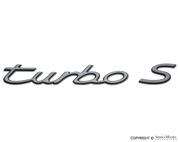 Porsche turbo font